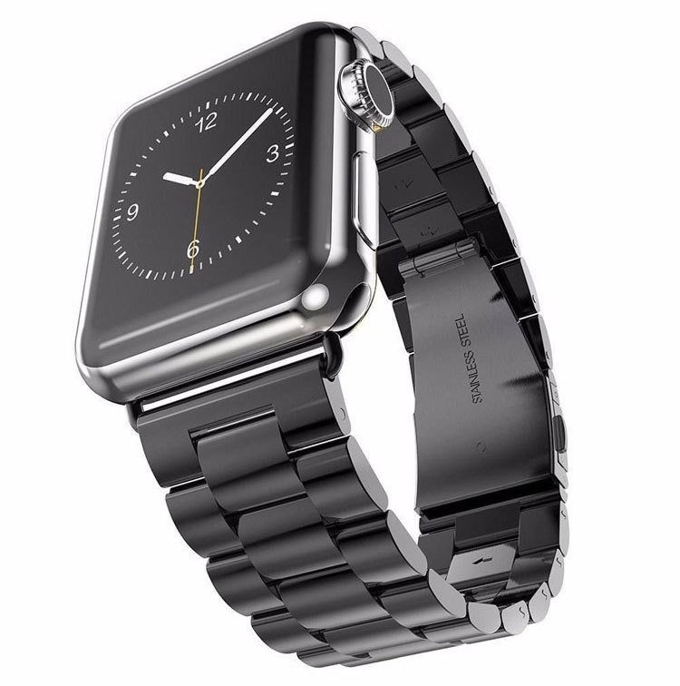 Eternico Elegance Metal Apple Watch 38mm / 40mm / 41mm - black Szíj