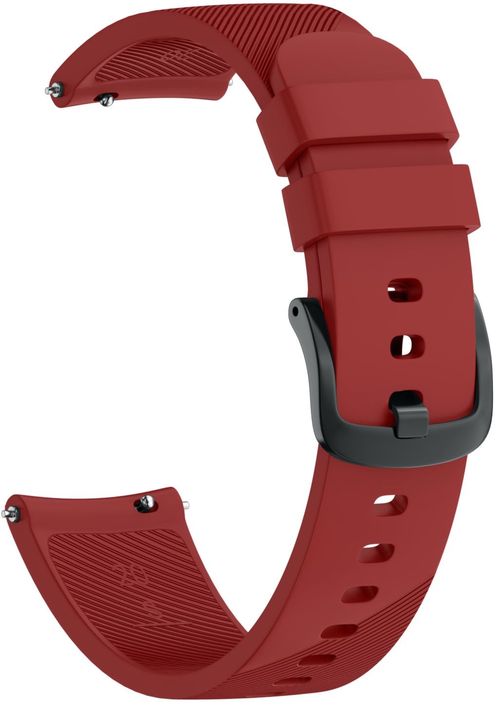 Eternico Essential band universal Quick Release 20mm Red Watch Strap