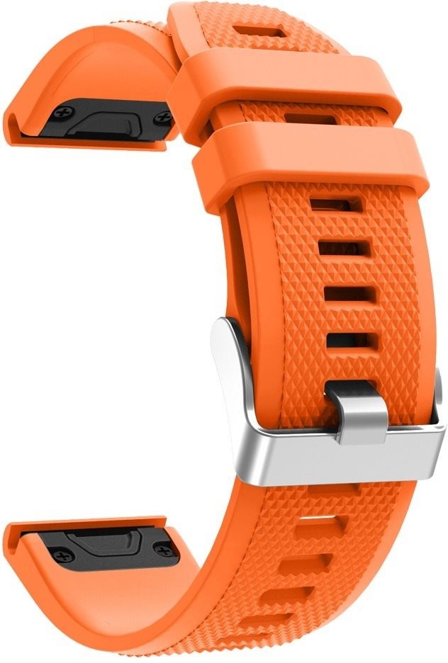 Eternico Essential für Garmin QuickFit 22mm orange Armband