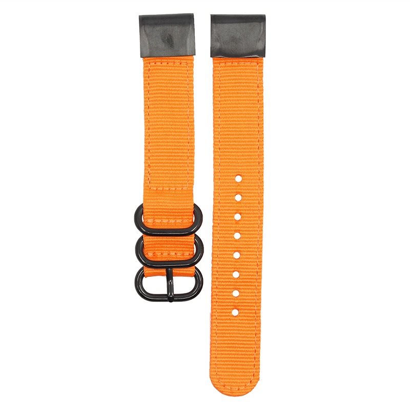Eternico HQ Nylon Orange for Garmin 20 Watch Strap