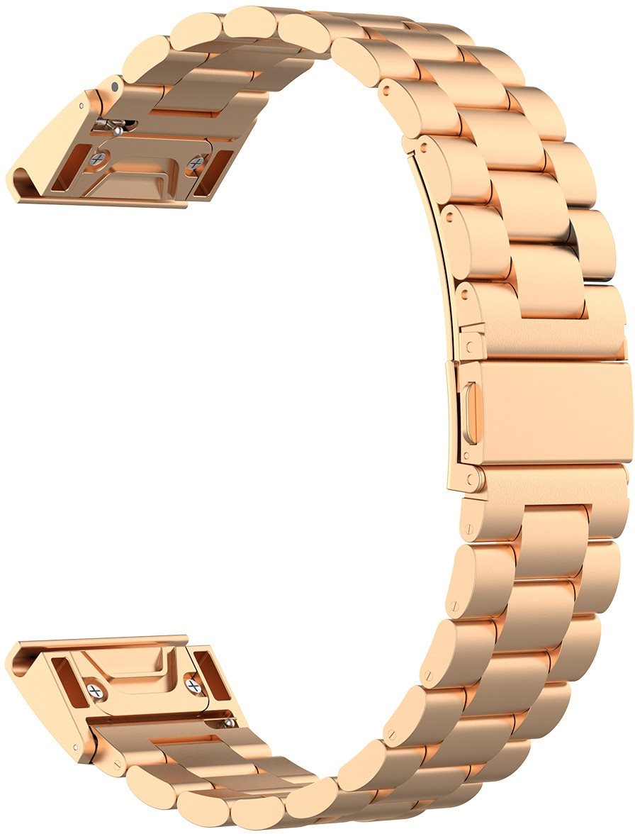 Eternico Stainless Steel Band Silver Steel Buckle Quick Release...