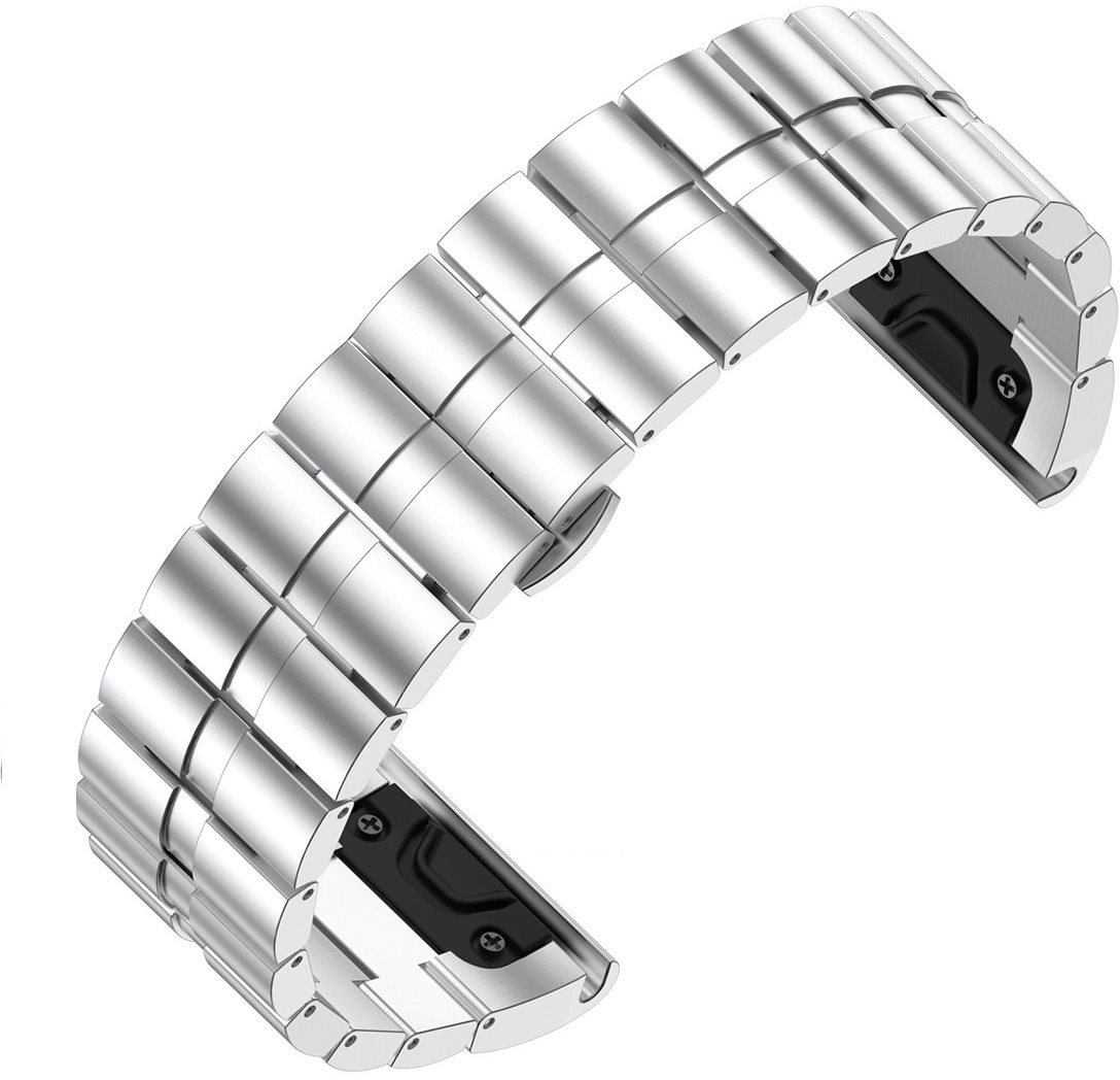 Eternico Garmin Quick Release 26 Stainless-Steel Band Steel...