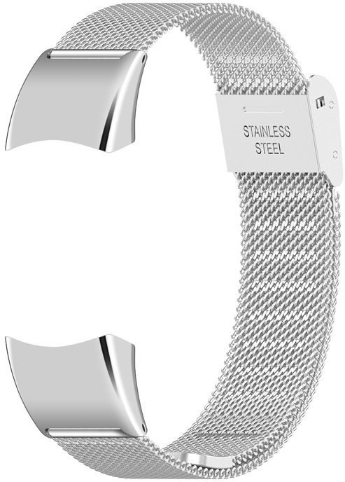 Eternico Honor Band 4/5 Milanese Band Silver Watch Strap