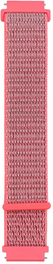 Eternico Nylon Loop universal Quick Release 22mm pink Watch Strap