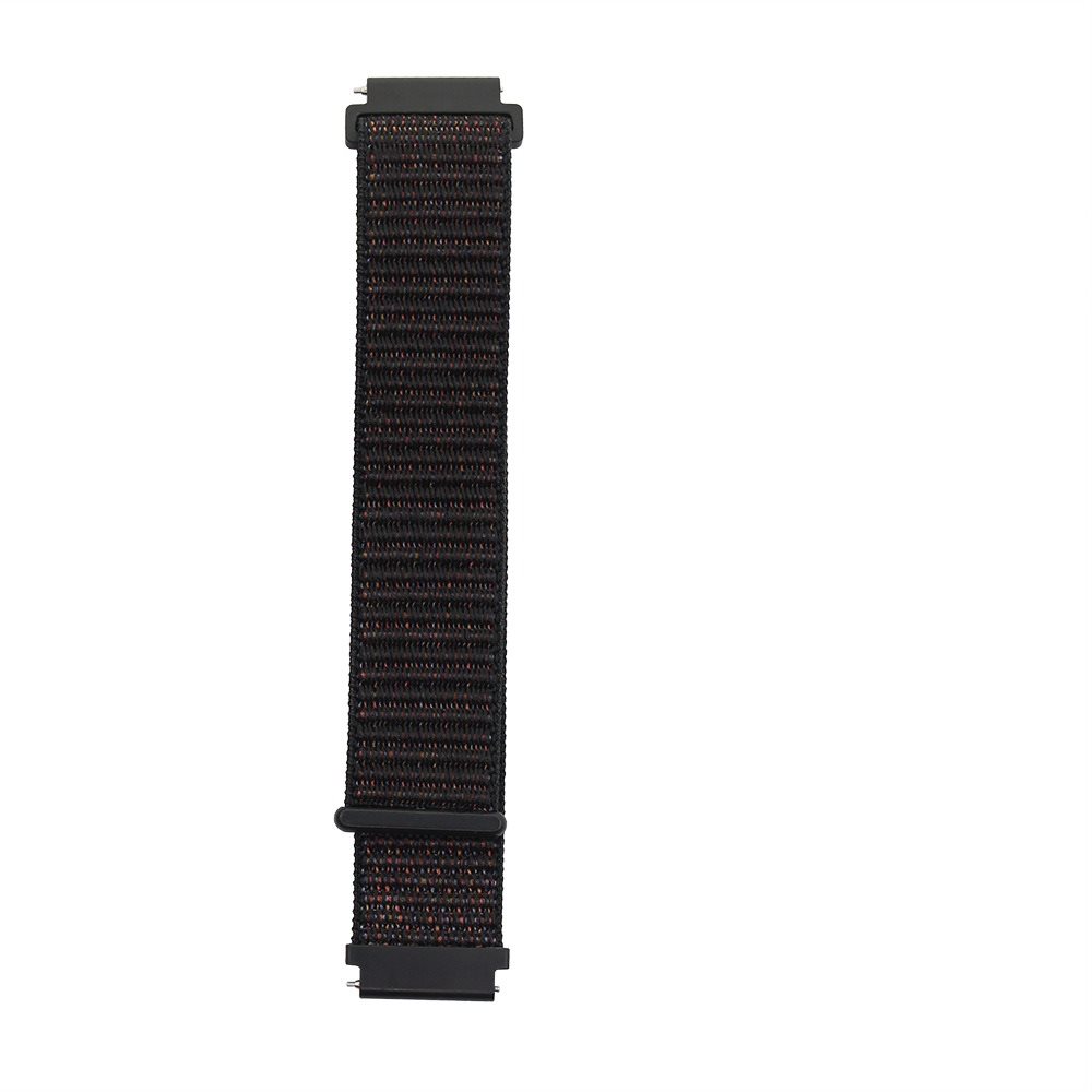 Eternico Nylon Loop universal Quick Release 20mm black Watch Strap