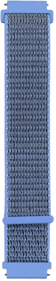 Eternico Nylon Loop universal Quick Release 20mm blue Watch Strap