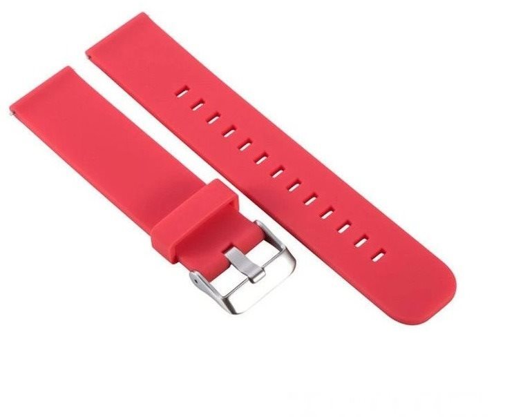Eternico Silicone avec boucle métal rouge pour Huawei Watch GT 2...