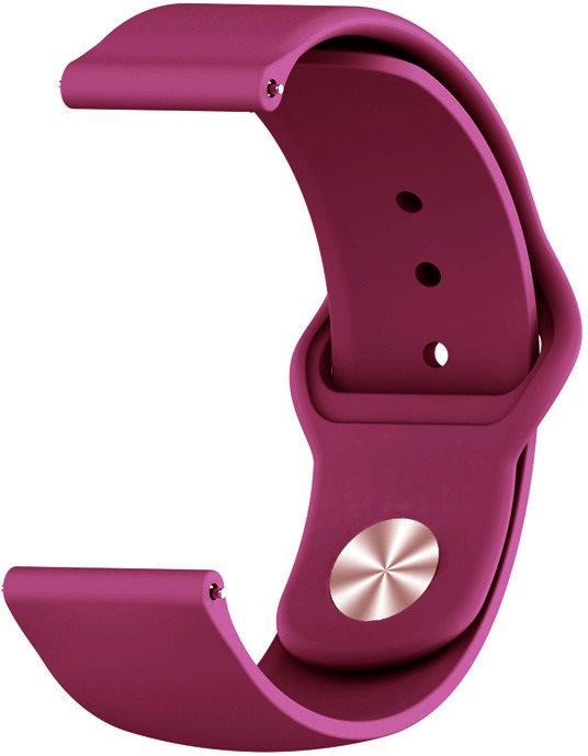 Eternico Essential universal Quick Release 22mm purple Watch Strap