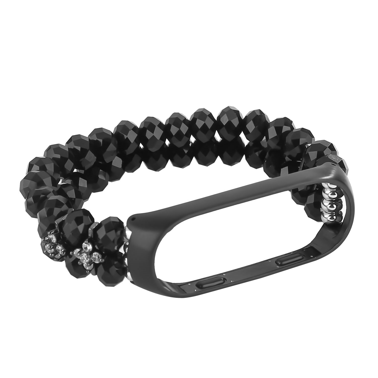 Eternico Crystal Black for Mi Band 3 / 4 Watch Strap