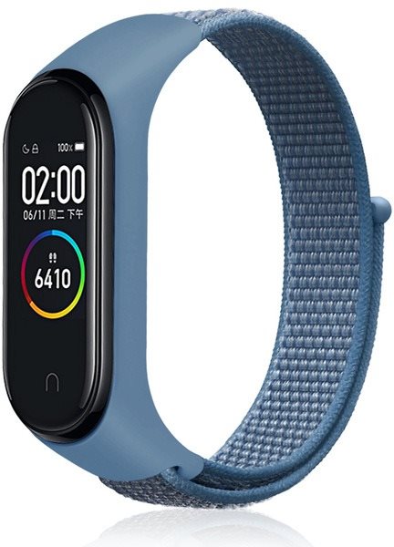 Eternico Nylon Blue for Mi Band 3 / 4 Watch Strap