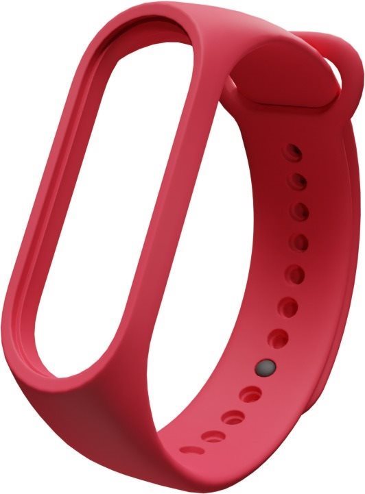 Eternico Essential na Mi Band 3/4 Solid Red Remienok na hodinky