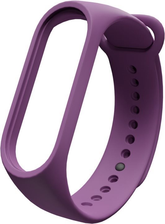 Eternico Essential na Mi Band 3/4 Solid Purple Remienok na hodinky