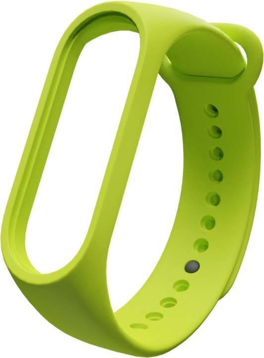Eternico Essential na Mi Band 3/4 Lime Green Remienok na hodinky