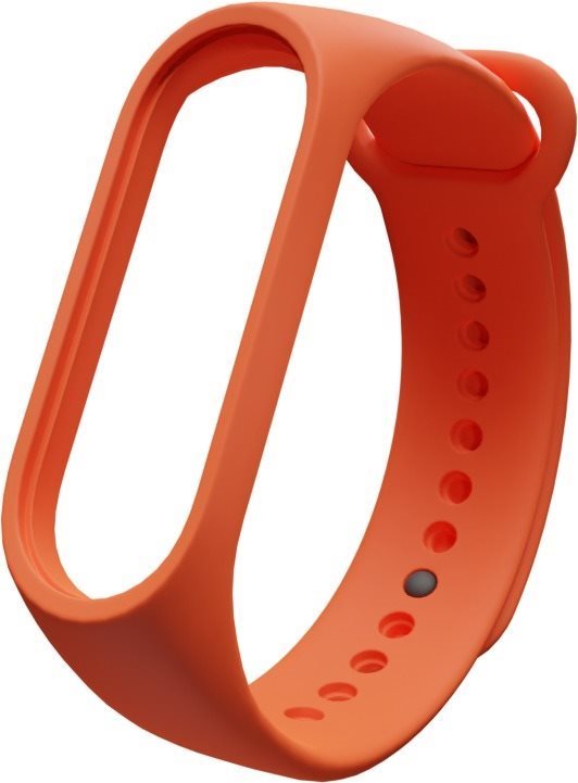 Eternico Essential na Mi Band 3/4 Solid Orange Remienok na hodinky