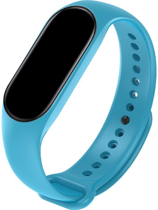Eternico Essential na Mi Band 5 / 6 / 7 Solid blue Remienok na...