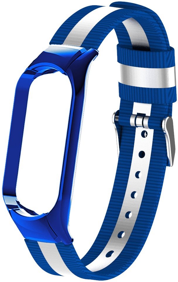 Eternico Reflex Canvas Blue for Mi Band 5 / 6 Watch Strap