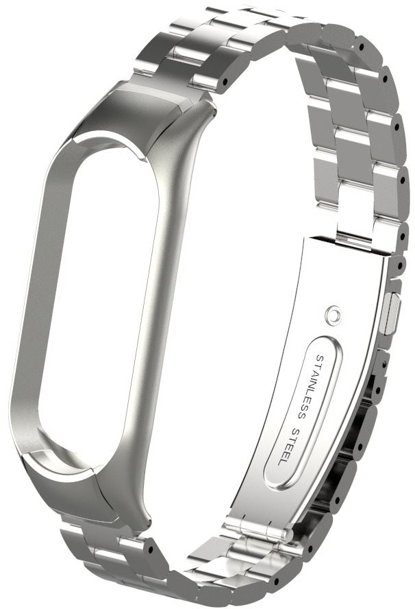 Eternico Acier inoxydable Argent pour Mi Band 5 / 6 Bracelet montre