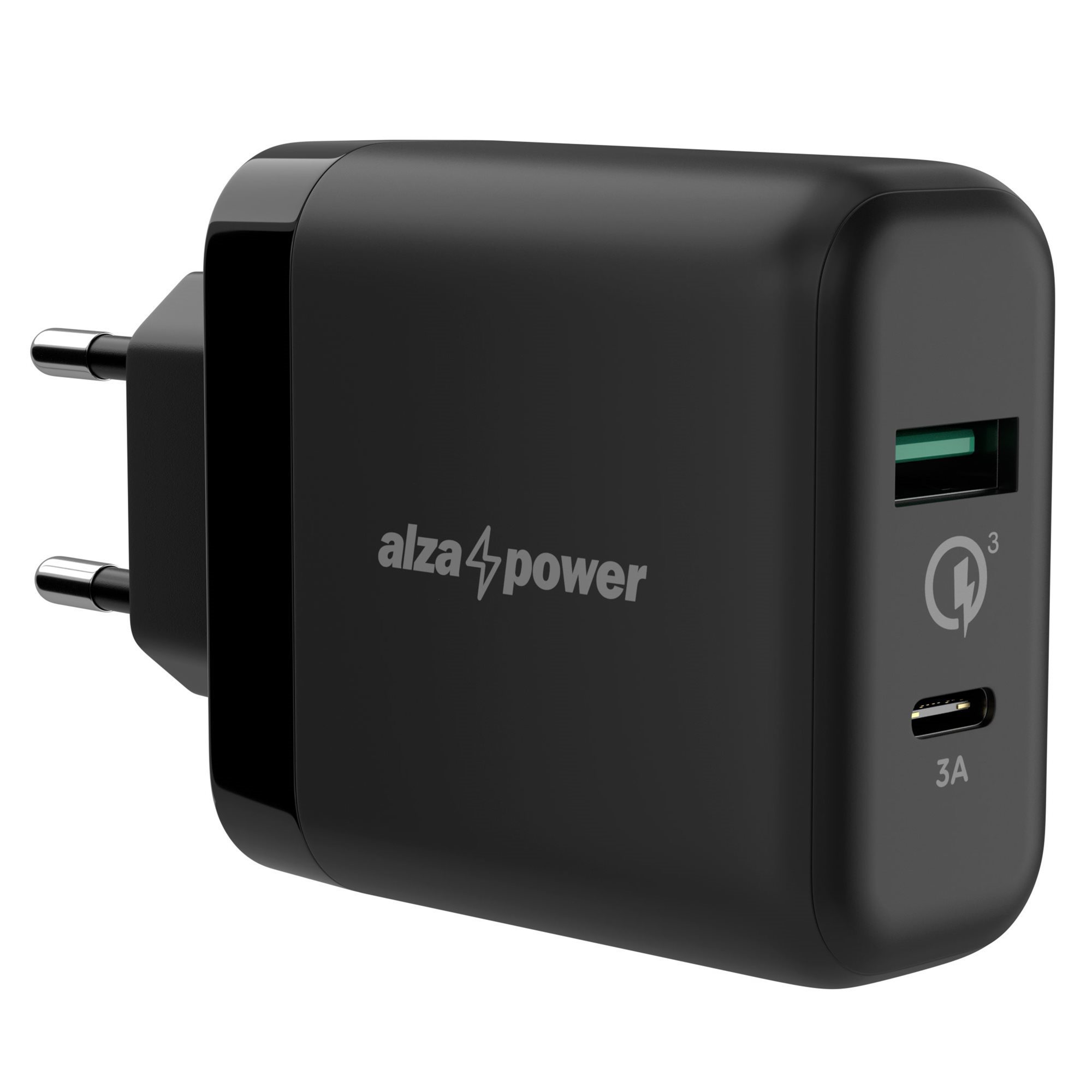 AlzaPower Q200C Quick Charge 3.0 black AC Adapter