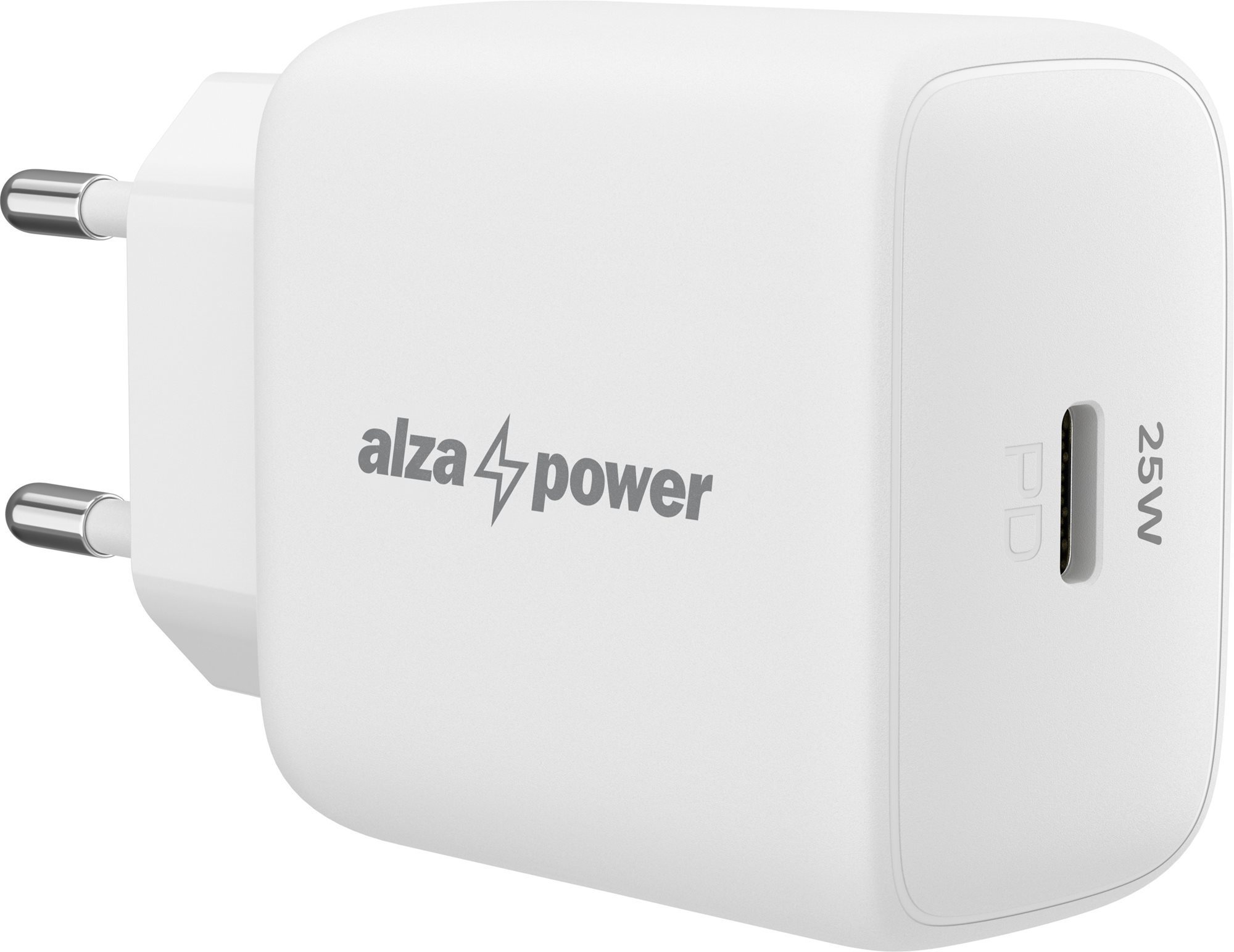 AlzaPower A125 Fast Charge 25 W biela Nabíjačka do siete