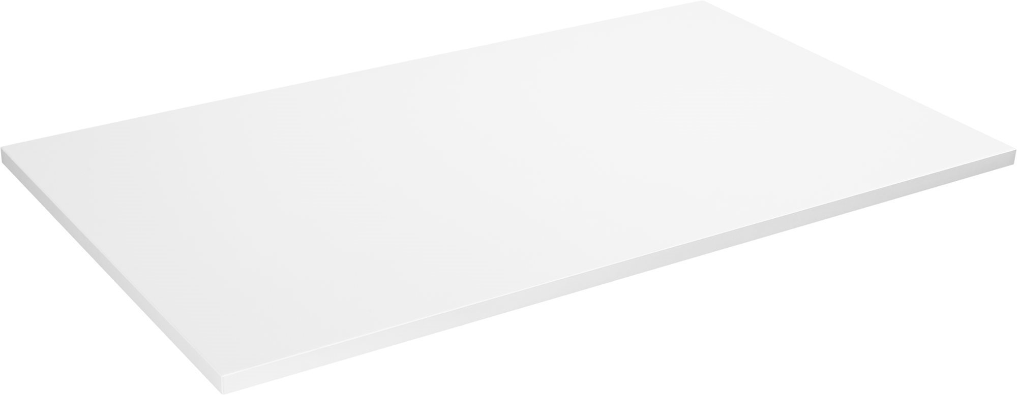 AlzaErgo TTE-03 160×80 cm biely laminát Stolová doska