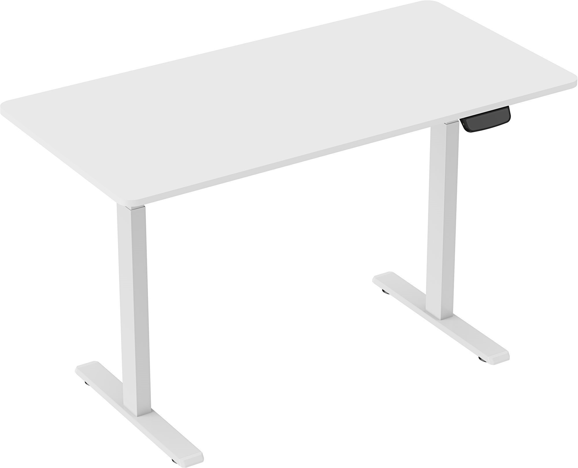 AlzaErgo Table ET4 AiO Touch 140×70 cm fehér Állítható magasságú...