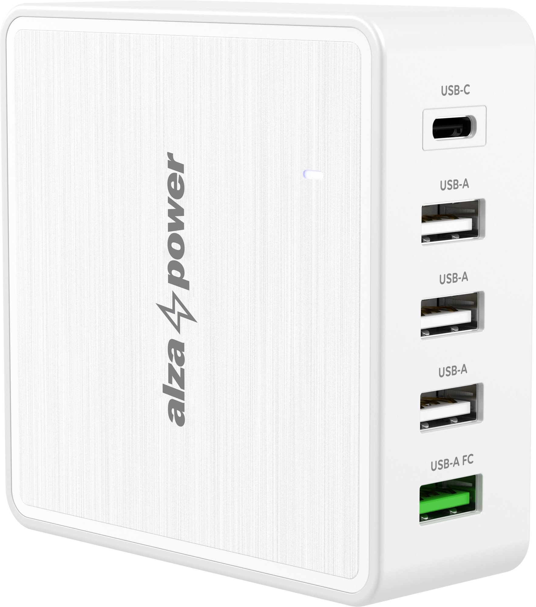 AlzaPower M100 Multi Charge Power Delivery, 60W - fehér Töltő adapter