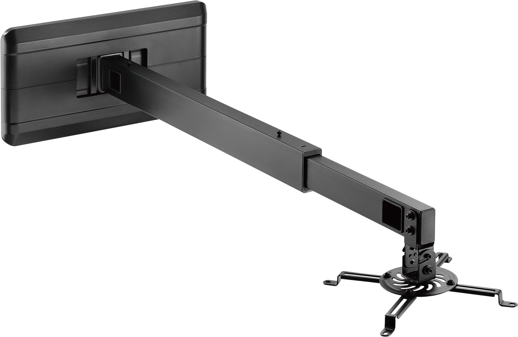 AlzaErgo Projektorhalterung W11B Wand Schwarz Beamer-Halterung