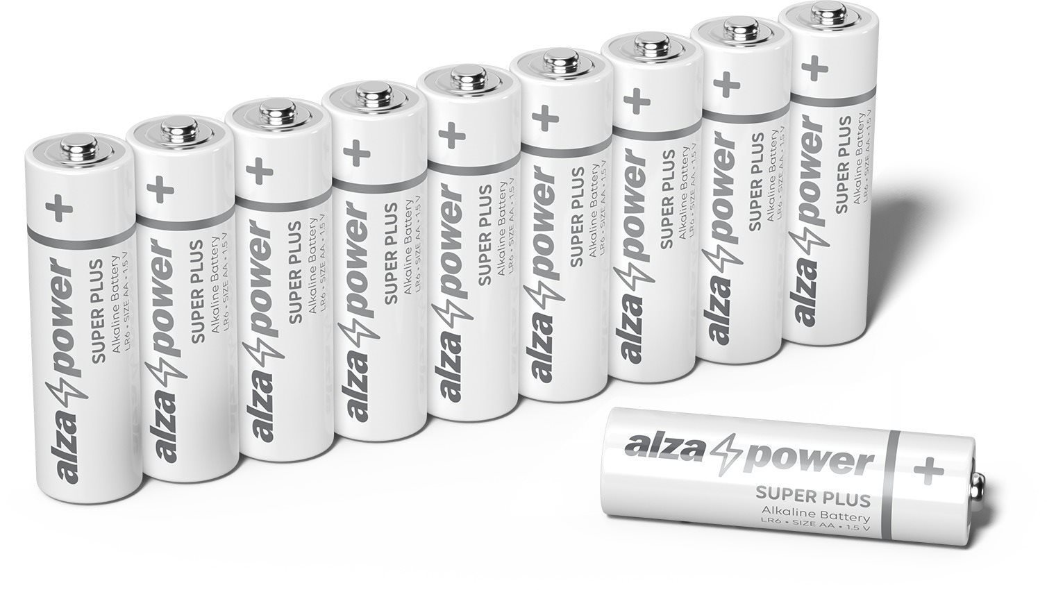 AlzaPower Super Plus Alkaline LR6 (AA) 10pcs in eco-box Disposable...