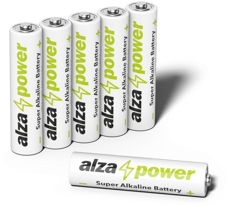 AlzaPower Super Alkaline LR03 (AAA) 6pcs in eco-box Disposable...