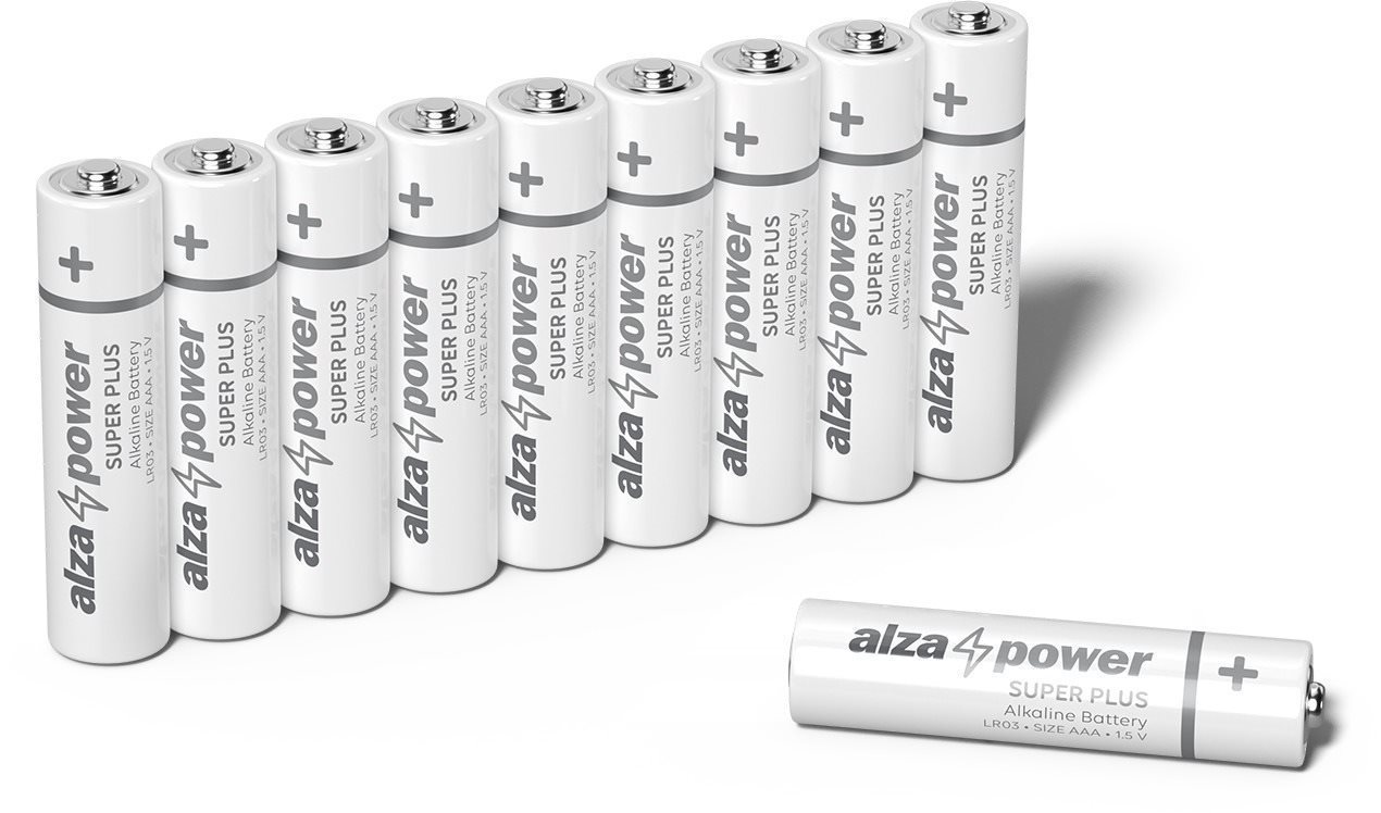 AlzaPower Super Plus Alkaline LR03 (AAA) 10pcs in Eco-box...