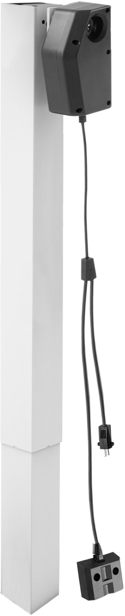 AlzaErgo Table ET2.1 Tischbein mit Motor - weiß Ersatzteil