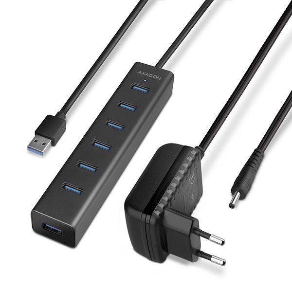 AXAGON HUE-SA7BP 7-Port USB 3.0 CHARGING hub USB Hub
