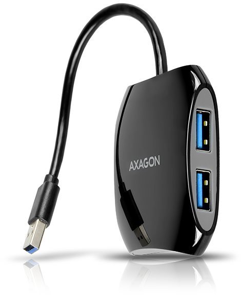AXAGON HUE-S1B USB 3.0 QUATTRO hub USB Hub