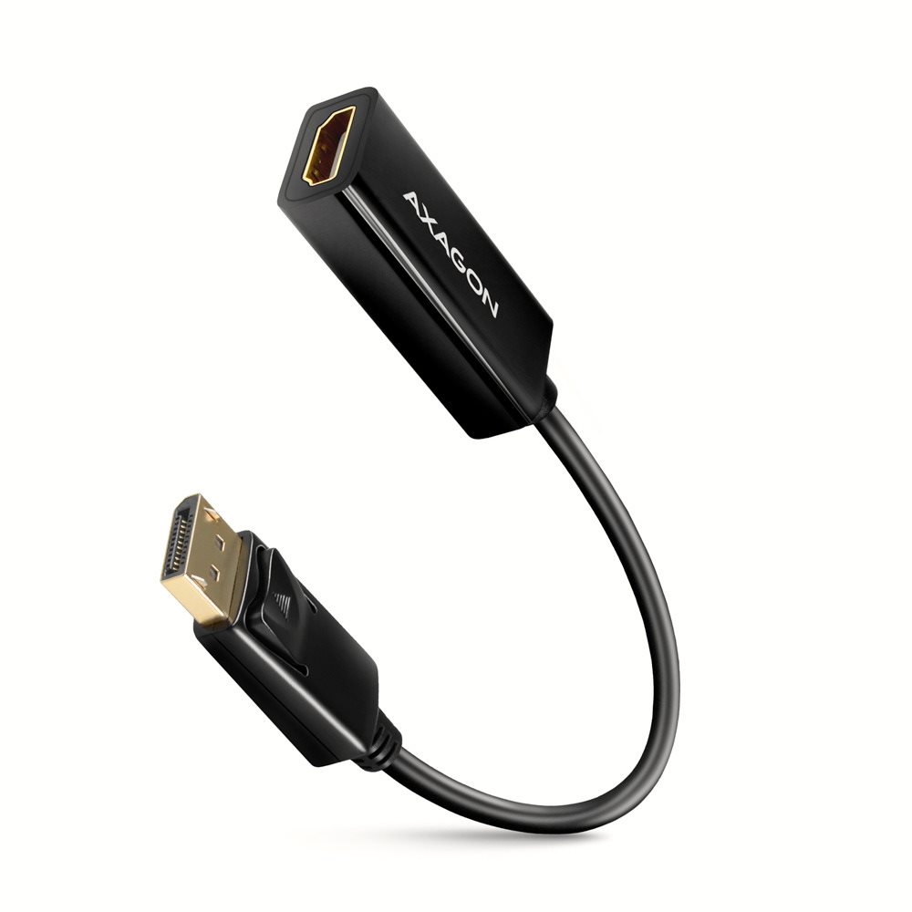 AXAGON RVD-HI14N, DisplayPort -> HDMI 1.4 adapter, 4K/30Hz Átalakító
