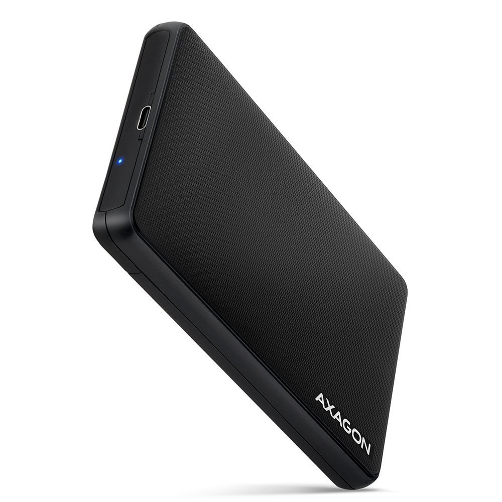 AXAGON EE25-SLC Screwless SLIDE Box 2,5" HDD / SSD - SuperSpeed...