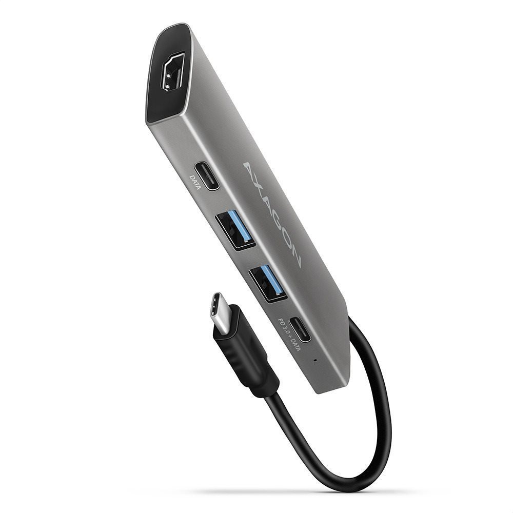 AXAGON HMC-5G2 SPEEDSTER 5H USB-C 3.2 Gen 2 Multiport Hub Port...