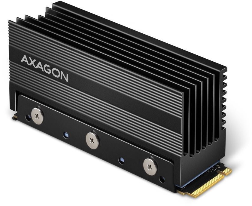 AXAGON CLR-M2XL ALUMINUM Heatsink for M.2 SSD Merevlemez hűtő