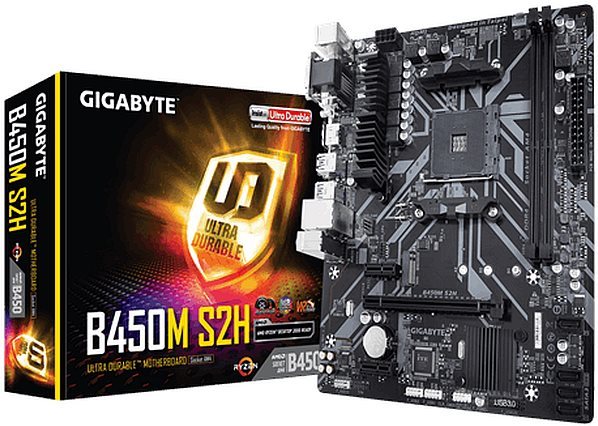 GIGABYTE B450M S2H Motherboard