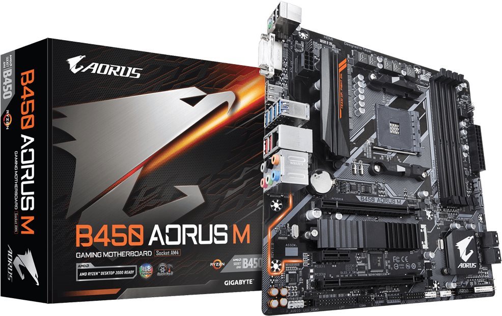 GIGABYTE B450 AORUS M Motherboard