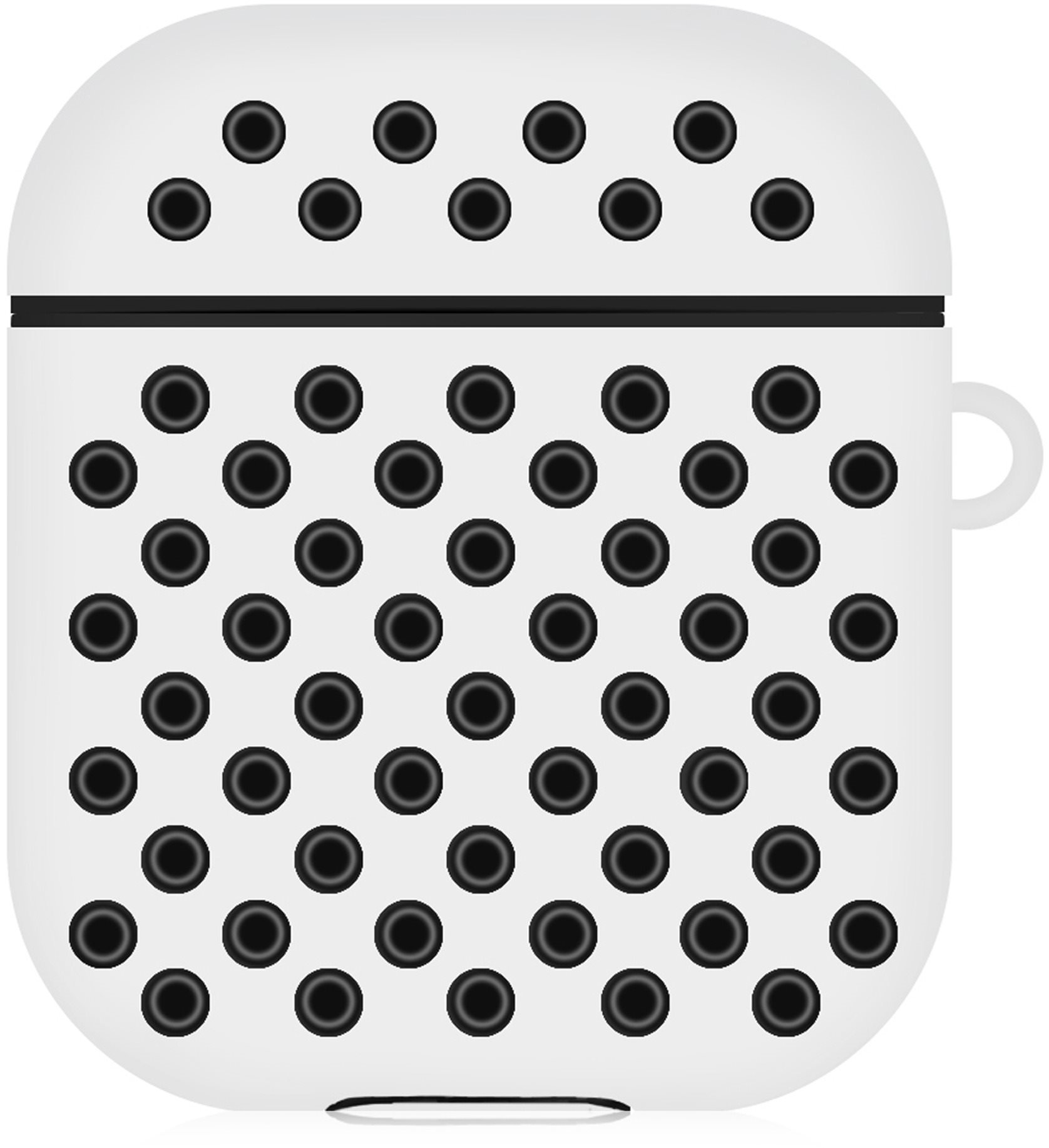 AlzaGuard Silicon Polkadot Étui pour Airpods 1ere et 2eme...