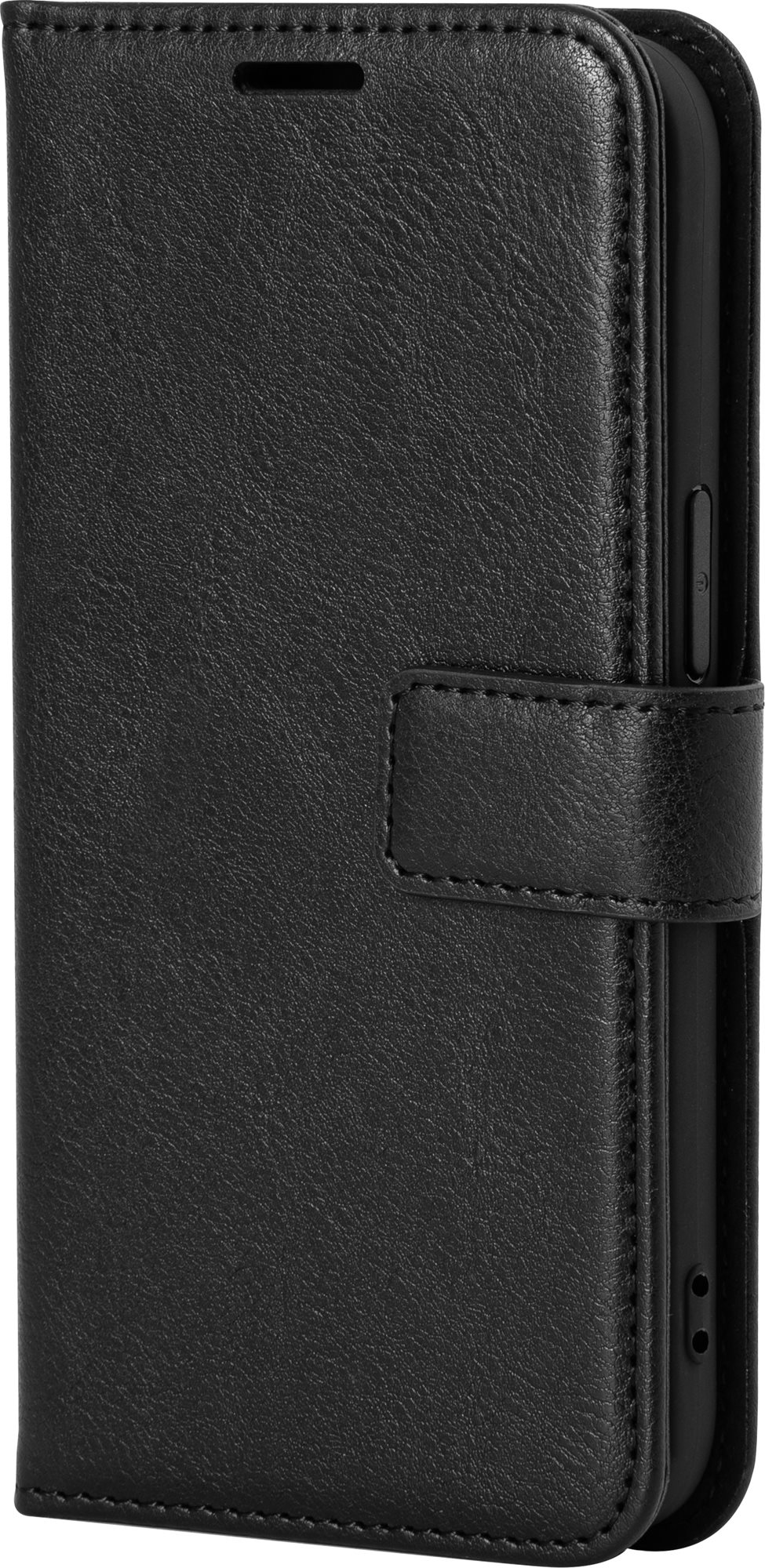 AlzaGuard Book Flip Case iPhone 13 fekete tok Mobiltelefon tok