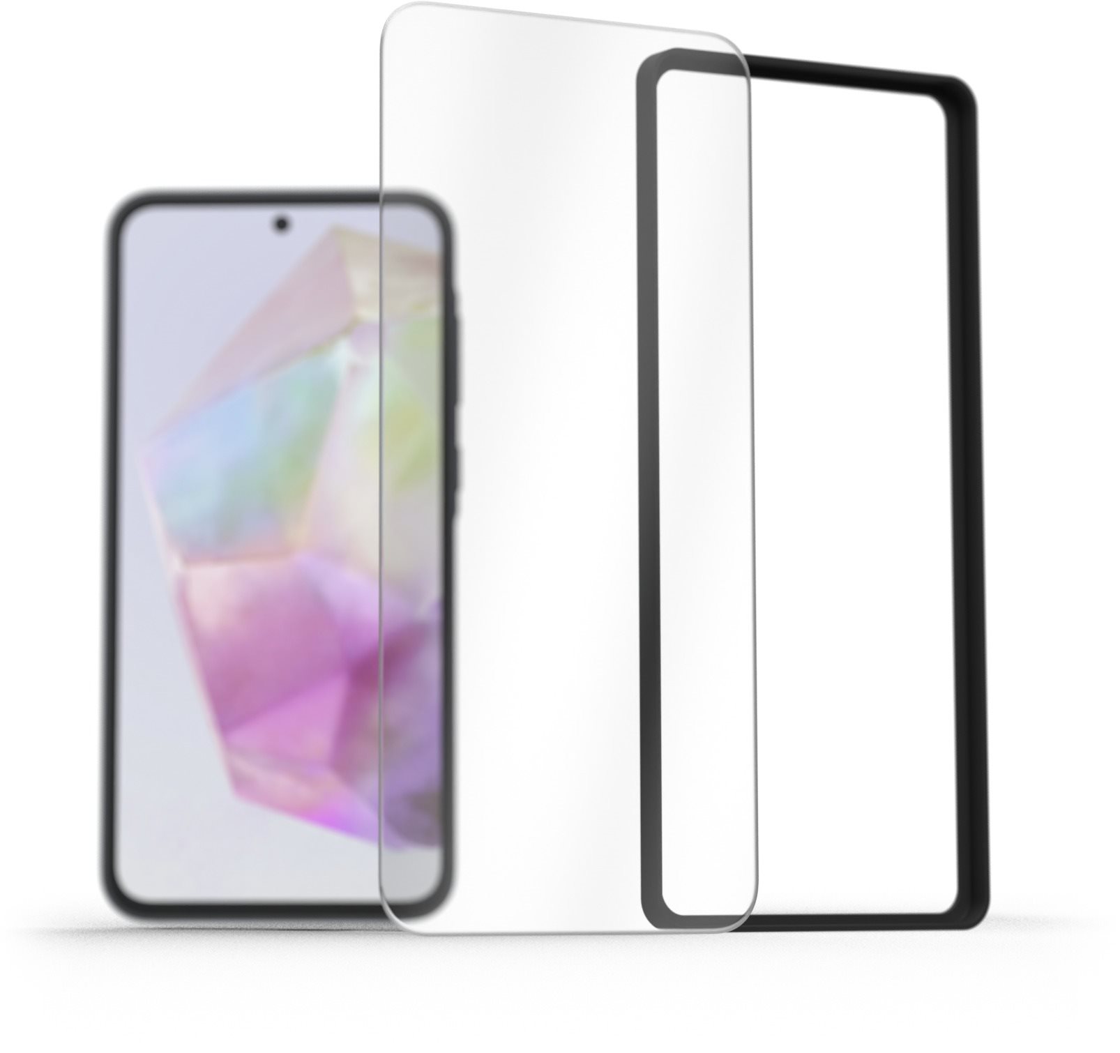 AlzaGuard FullCover üveg EasyFit 2 Pack Samsung Galaxy A35 2.5D...