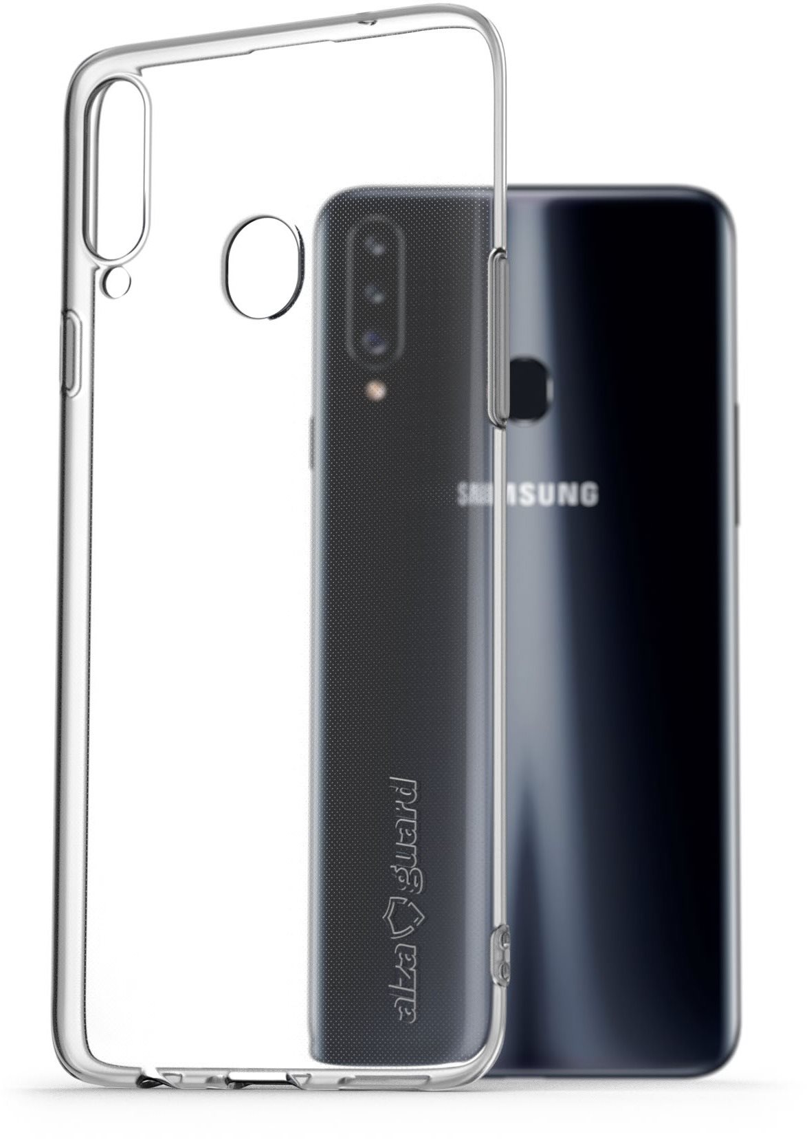 AlzaGuard Crystal Clear TPU Case pour Samsung Galaxy A20s Coque de...