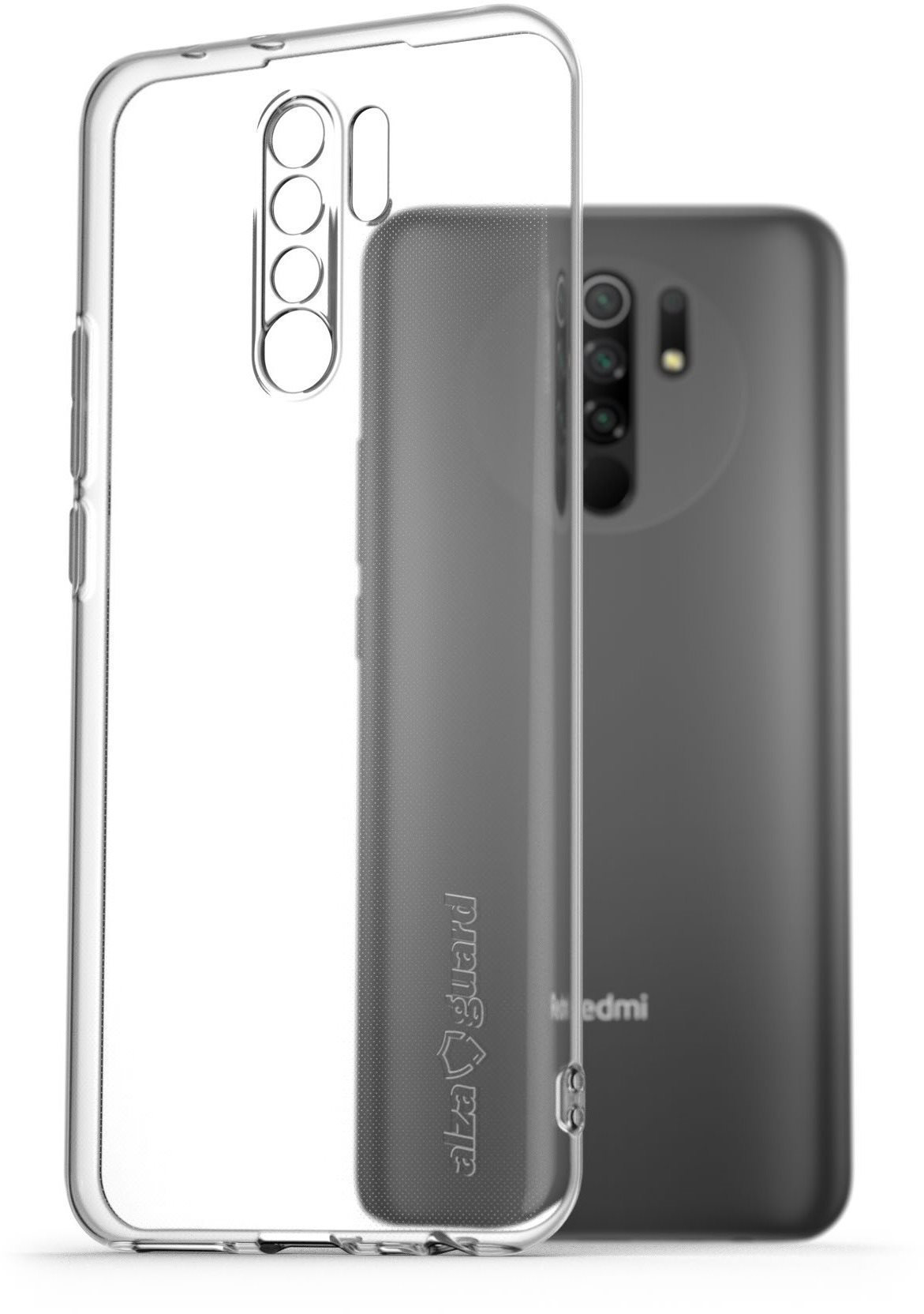 AlzaGuard for Xiaomi Redmi 9, Clear Phone Cover