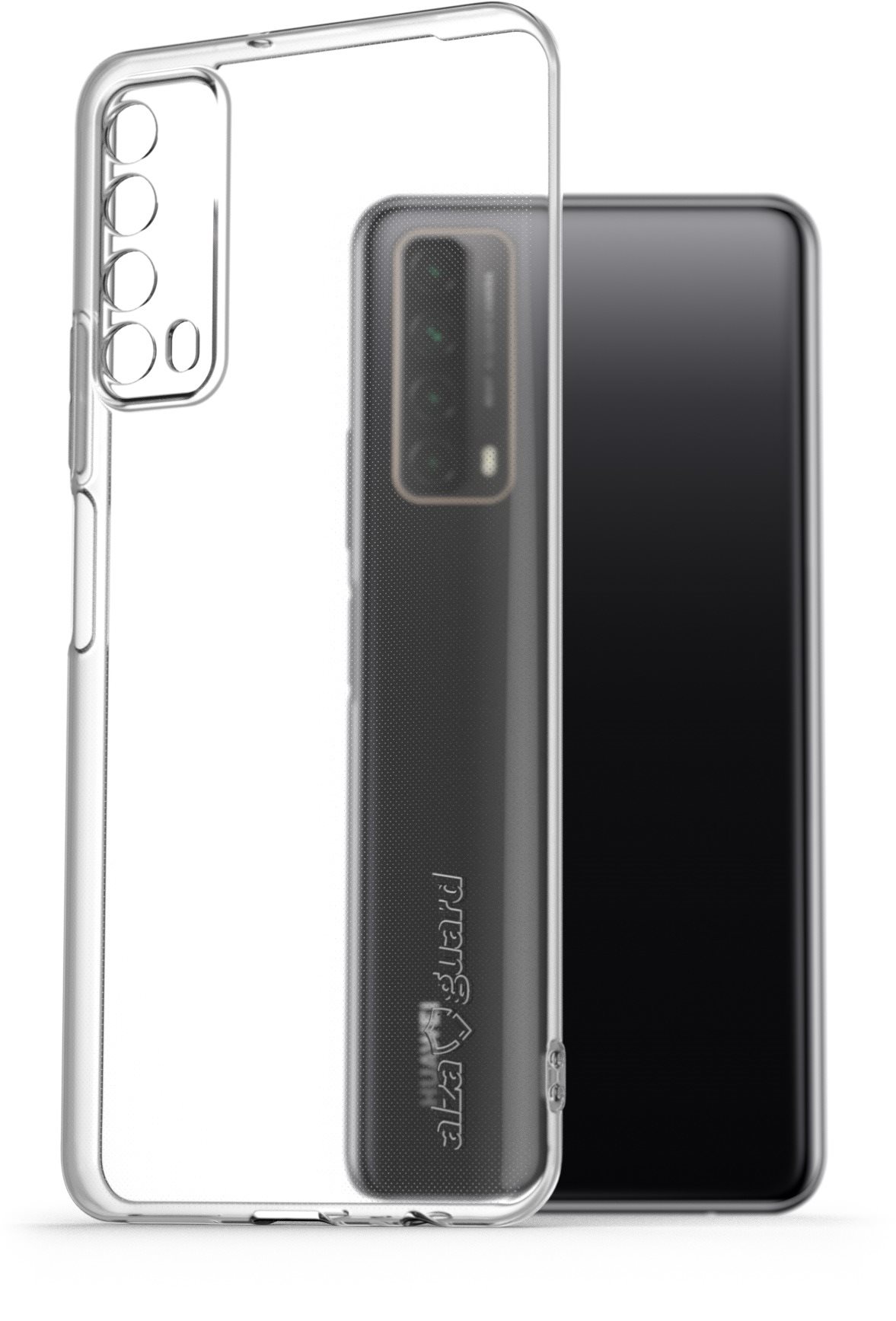AlzaGuard Crystal Clear TPU Case for Huawei P Smart 2021 Phone Cover