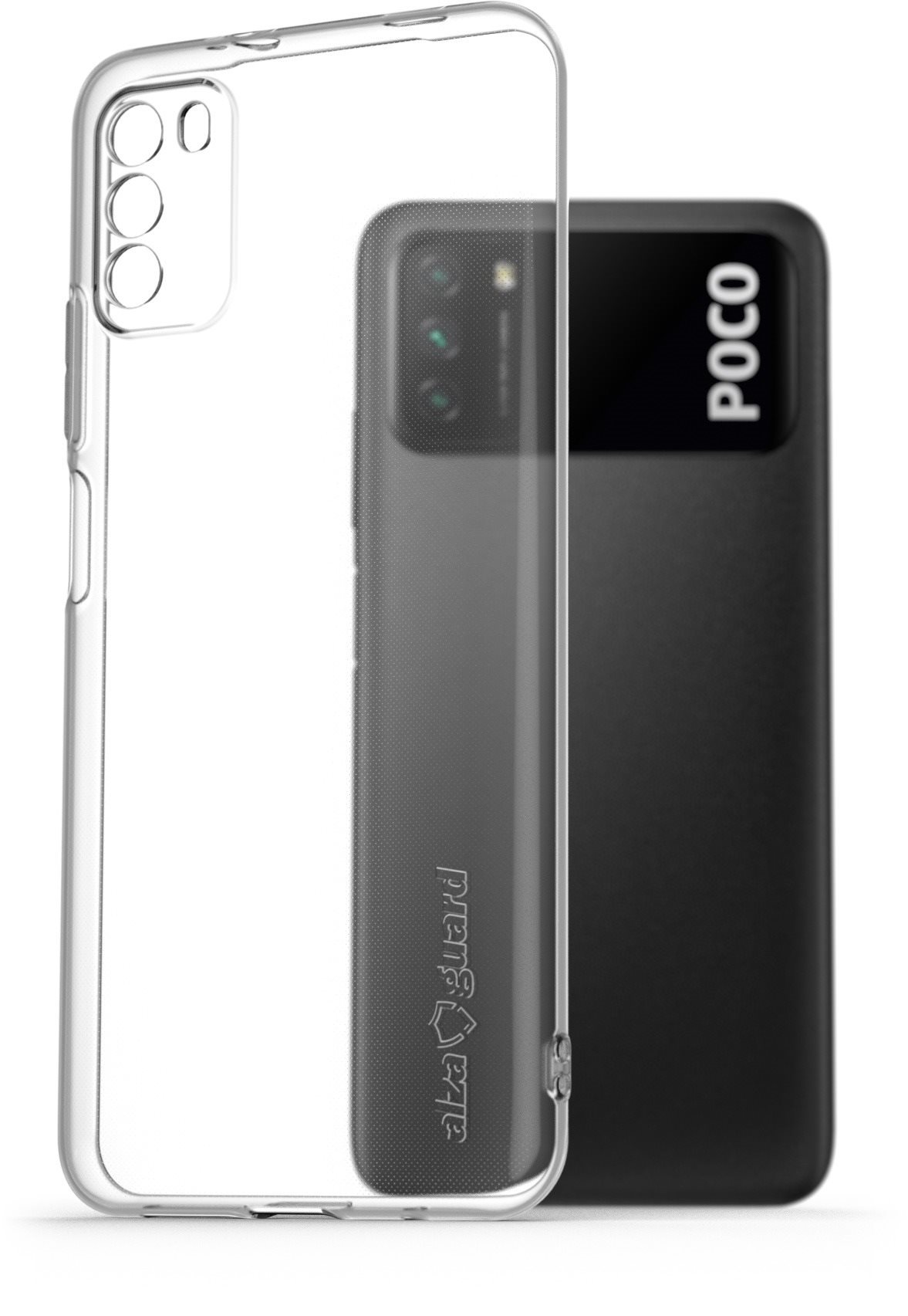 AlzaGuard Crystal Clear TPU Case for Xiaomi POCO M3 Phone Cover