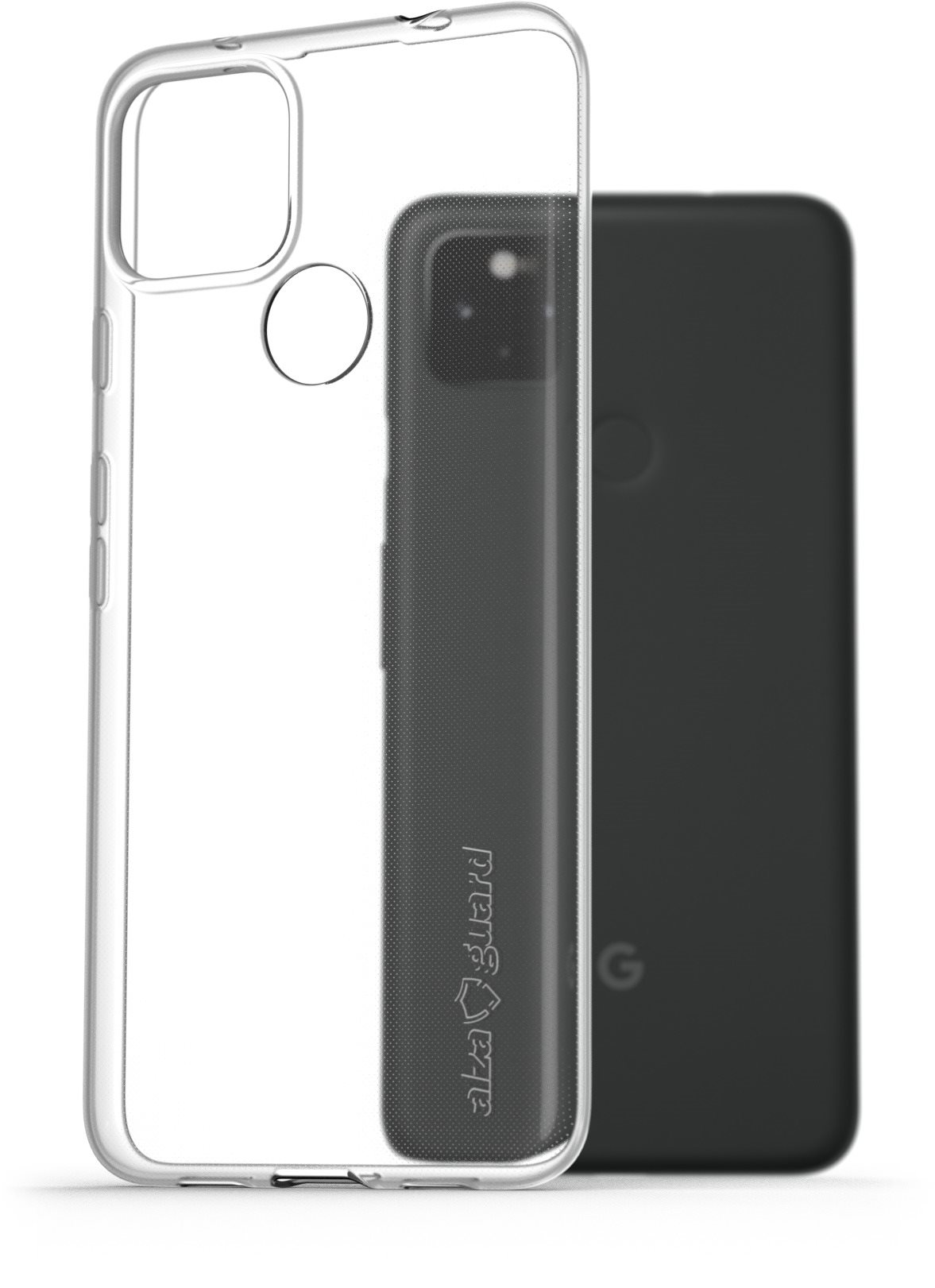 AlzaGuard Crystal Clear TPU Case for Google Pixel 4a 5G Phone Cover