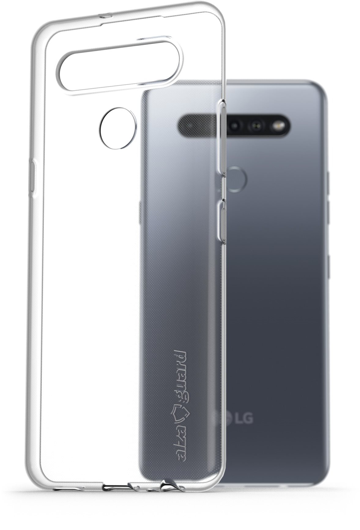 AlzaGuard Crystal Clear TPU Case for LG K51S Phone Cover