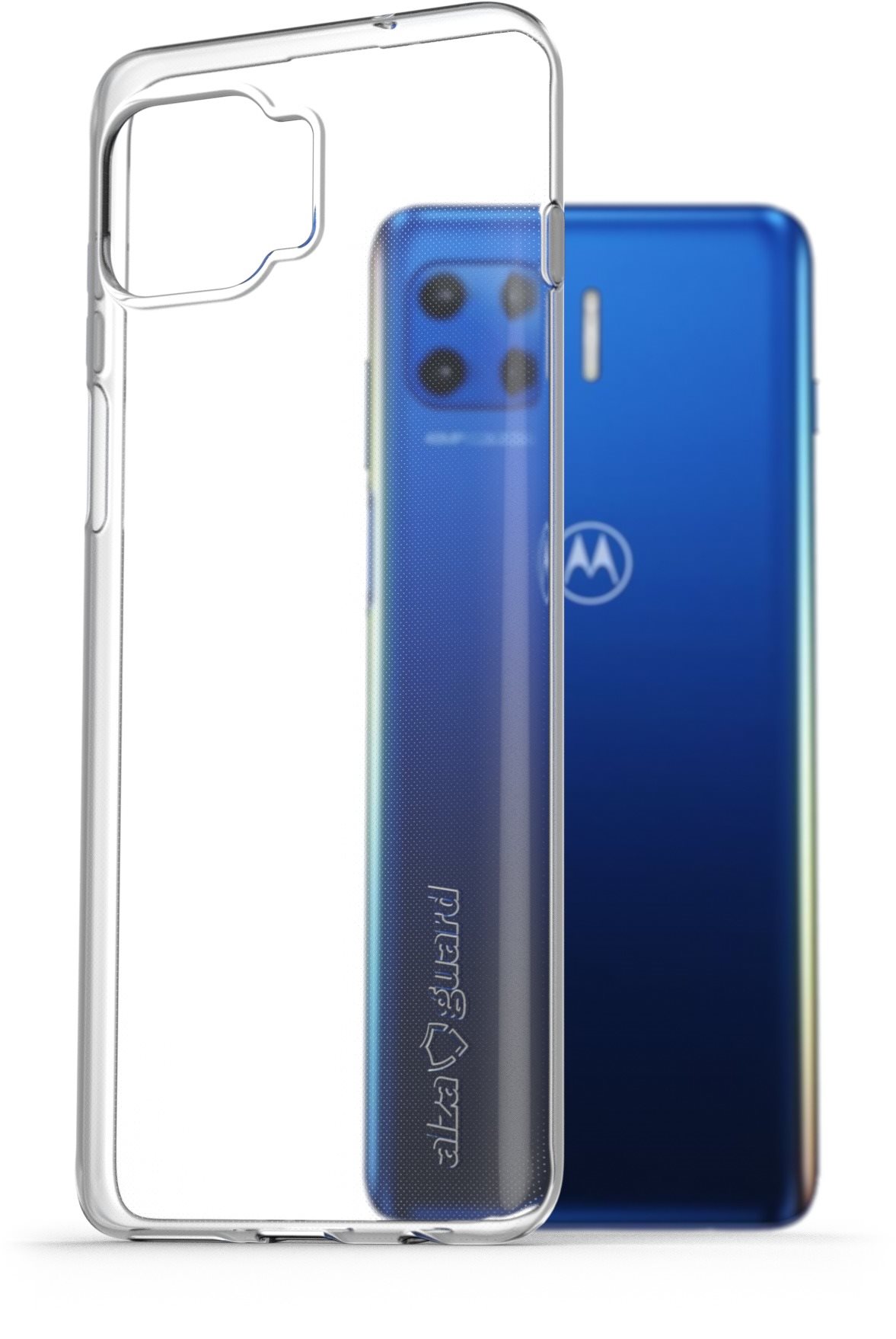 AlzaGuard Crystal Clear TPU Case for Motorola Moto G 5G Plus Phone...