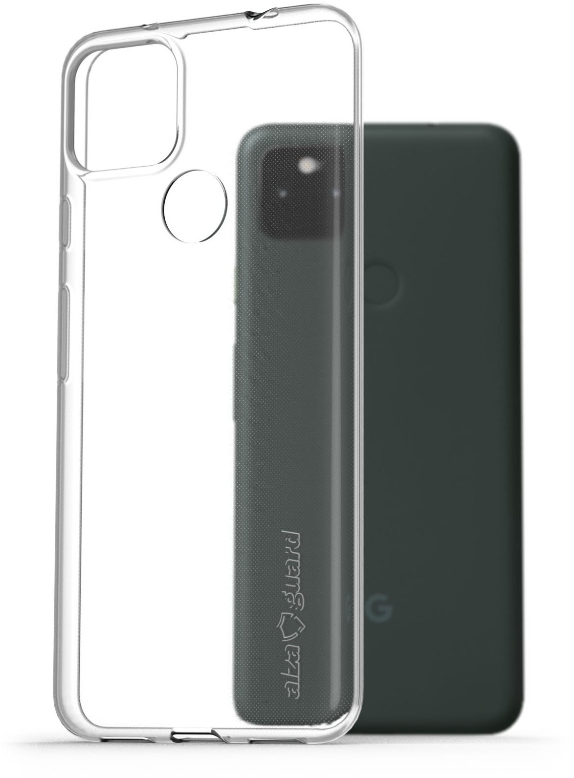 AlzaGuard Crystal Clear TPU Case for Pixel 5a Phone Cover